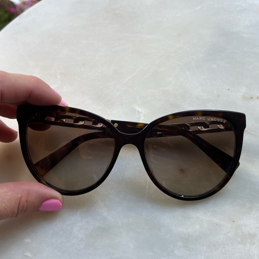 Marc Jacobs Tortoise Shell Sunglasses for Women